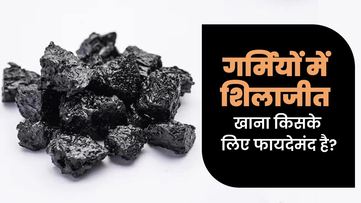 गर्मियों में शिलाजीत खाना किसके लिए फायदेमंद हो सकता है? एक्सपर्ट से जानें