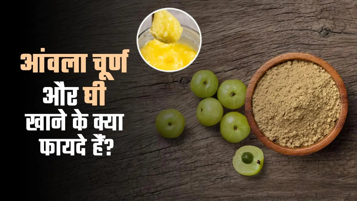 आंवला चूर्ण और घी खाने के क्या फायदे हैं? आयुर्वेदाचार्य से जानें
