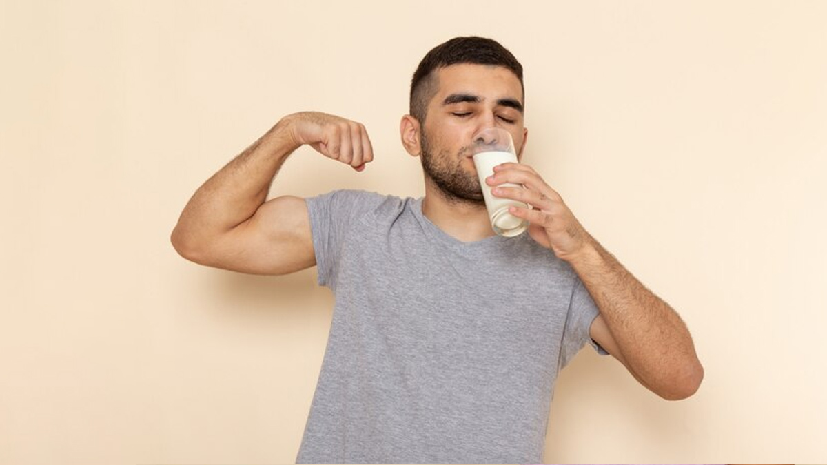 milk for muscle weakness