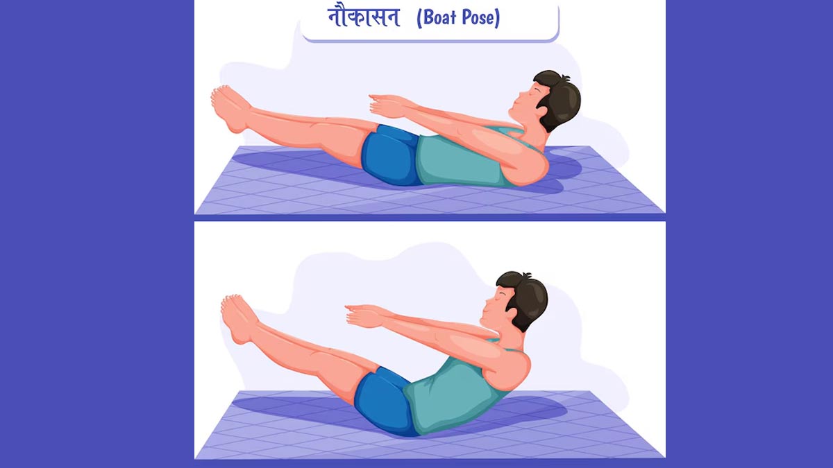 naukasana boat pose for women after 30 in