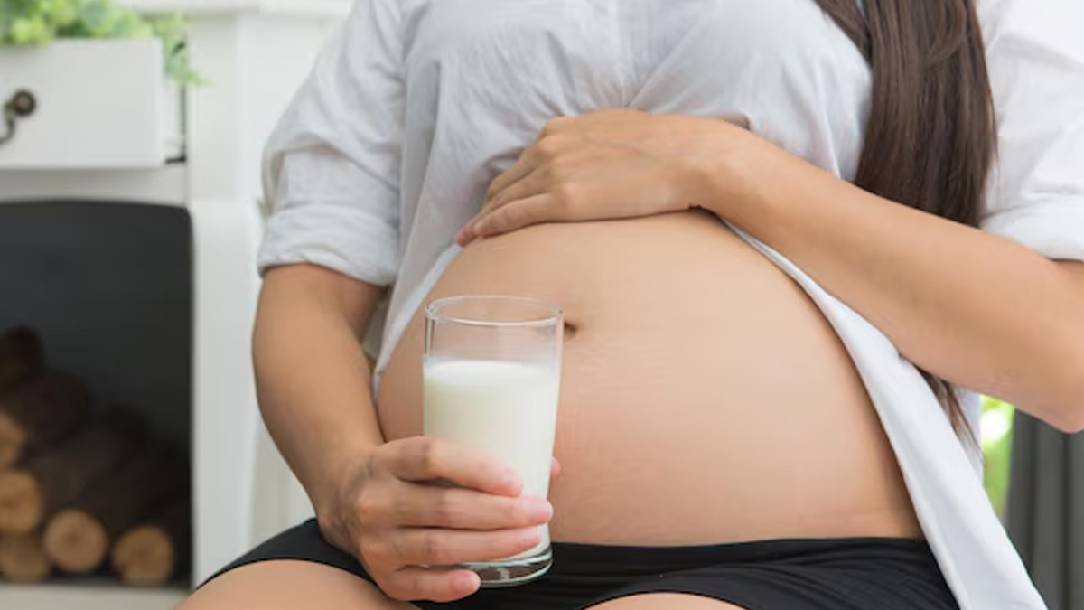 Milk benefits for fetal weight