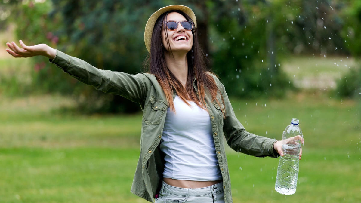 Drinking Rain For Health
