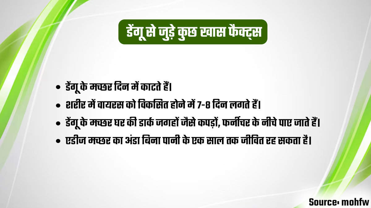 facts of dengue