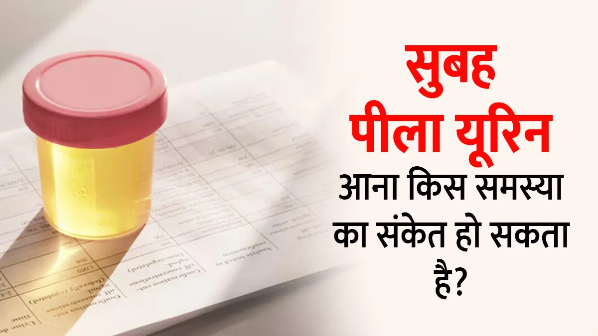 सुबह-सुबह पीला यूरिन आना किस समस्या का संकेत हो सकता है? डॉक्टर से जानें