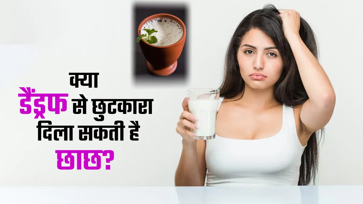 क्या छाछ डैंड्रफ के लिए अच्छा है? एक्सपर्ट से जानें इसके फायदे और इस्तेमाल का सही तरीका