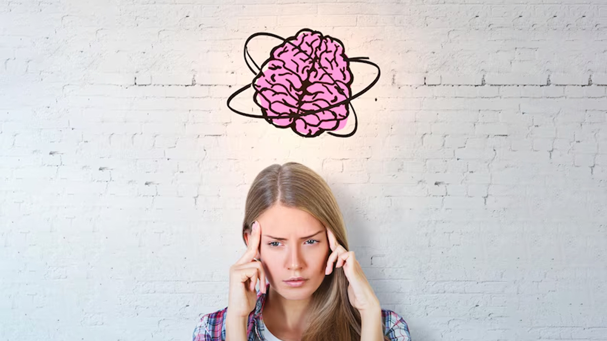 What effect does taking too much tension have on the brain hindi