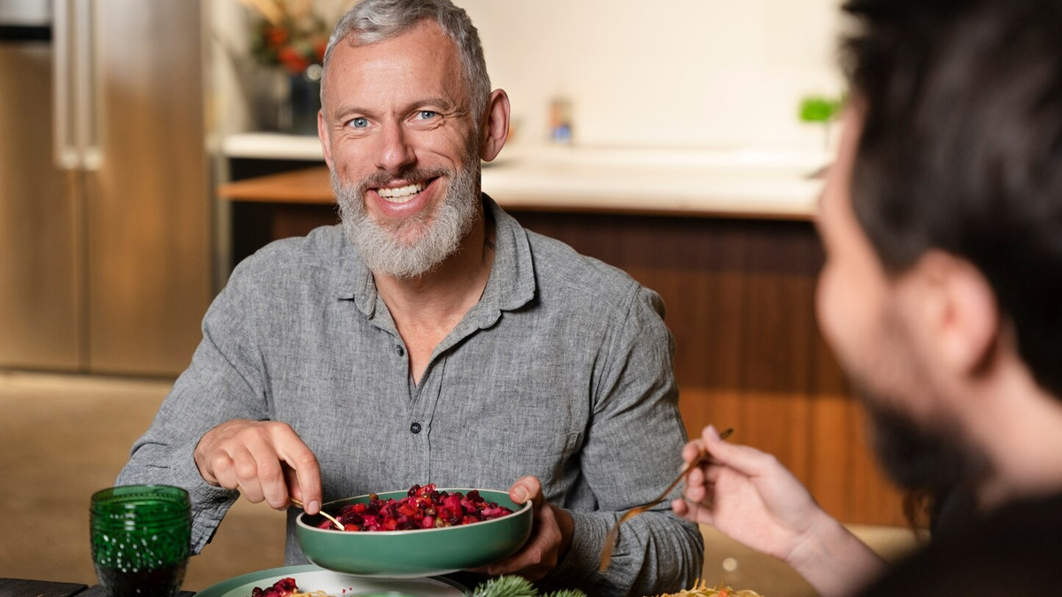 What should be the diet of men after the age of 50