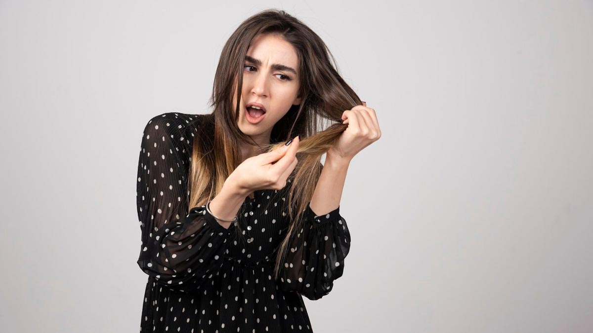 Is keeping your hair open all the time the reason for split ends hindi