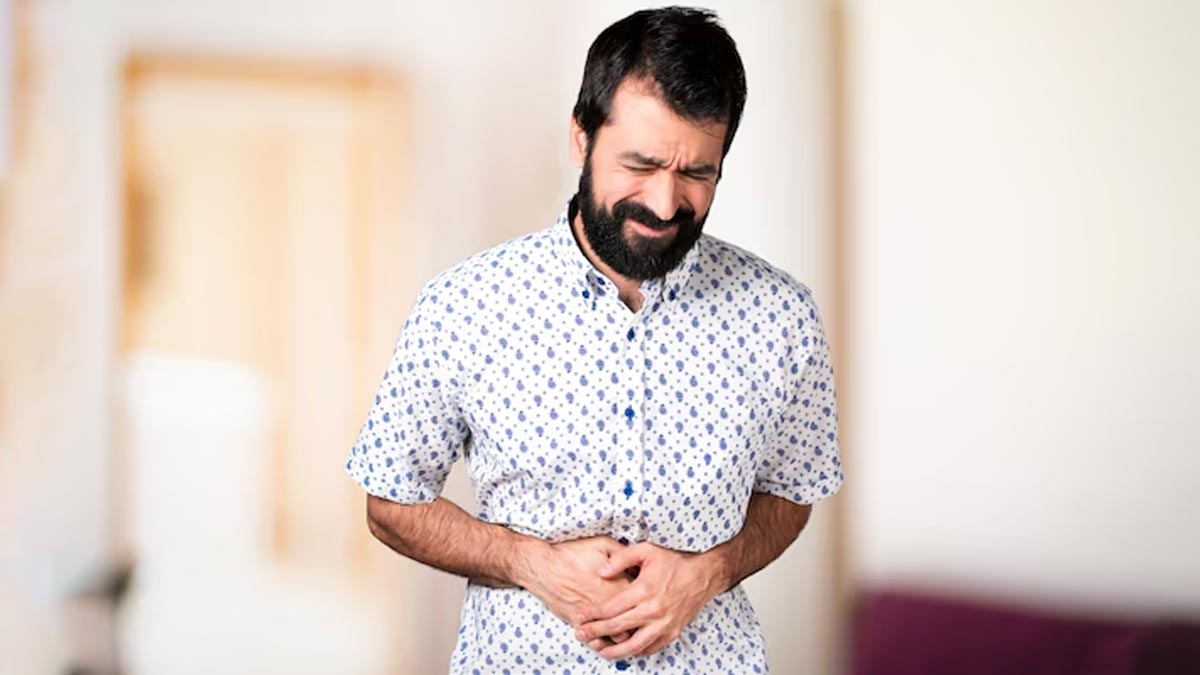 stomach pain intermittently