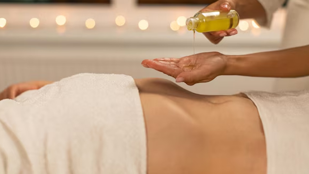 oil on belly benefits