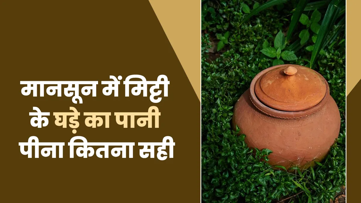 मानसून में आप भी मिट्टी के घड़े के पानी का करते हैं इस्तेमाल! डॉक्टर से जान लें ये कितना सही