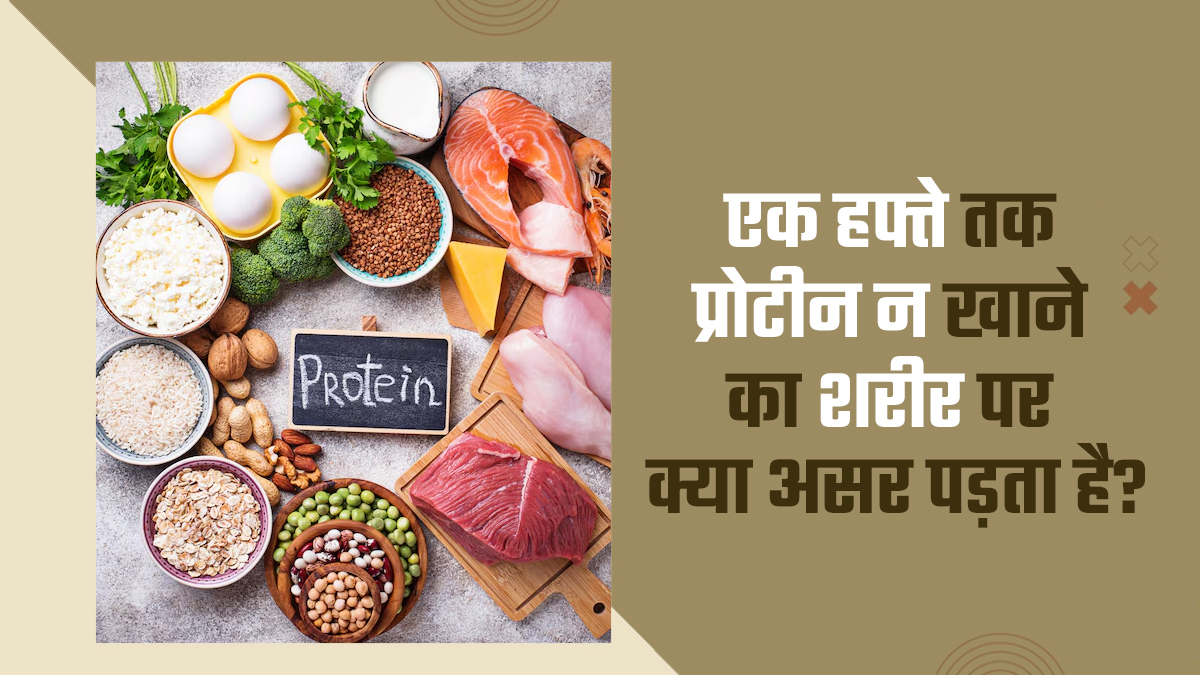 एक हफ्ते तक प्रोटीन न खाने से क्या होगा आपके शरीर का? देर होने से पहले जान लें सच्चाई