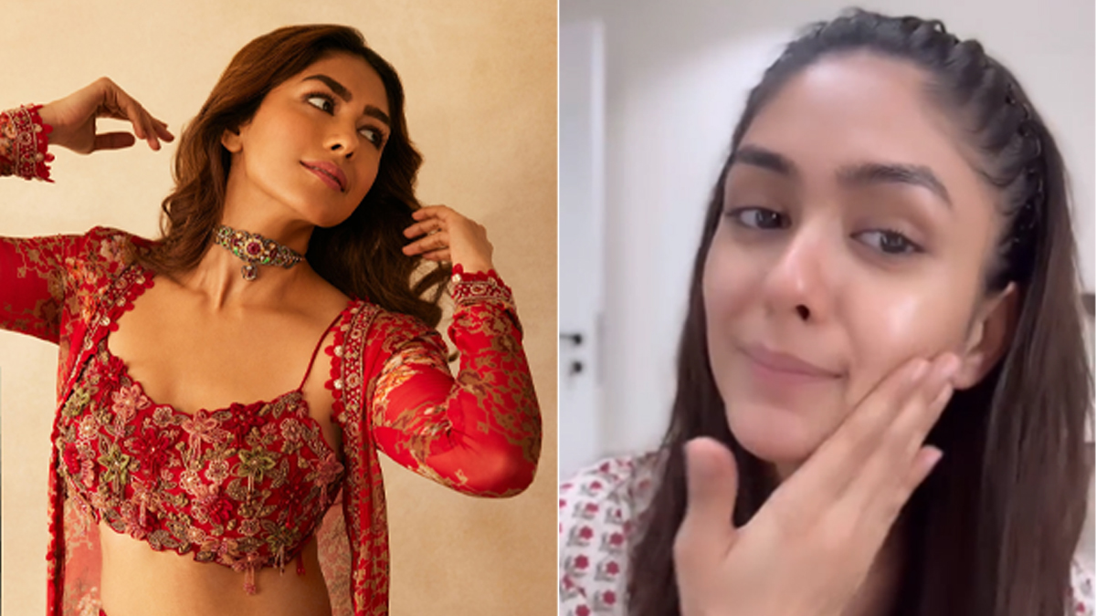 एक्ट्रेस Mrunal Thakur चेहरे पर लगाती हैं यह तेल, इन 3 कारणों से आप भी करें ट्राई