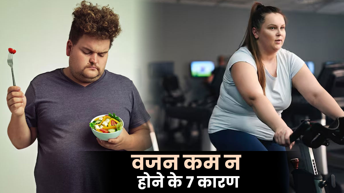अगर आपका वजन कम नहीं हो रहा तो कहीं ये 7 कारण तो वजह नहीं? जानें न्यूट्रिशनिस्ट से