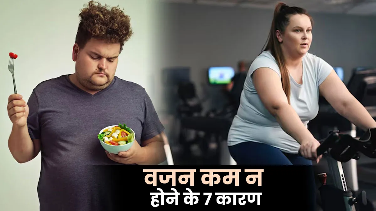 अगर आपका वजन कम नहीं हो रहा तो कहीं ये 7 कारण तो वजह नहीं? जानें न्यूट्रिशनिस्ट से