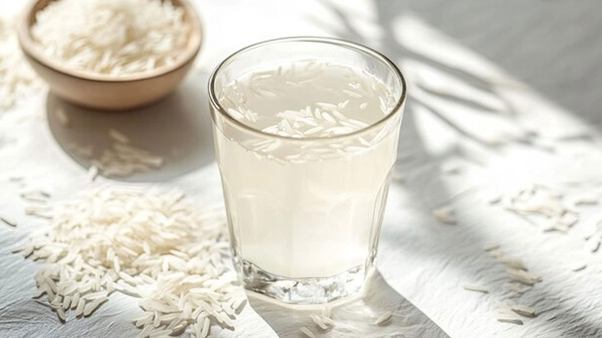 rice water daily