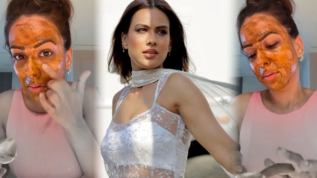 स्किन को हेल्दी रखने के लिए Nia Sharma चेहरे पर लगाती है ये होममेड फेस मास्क, जानें बनाने का तरीका