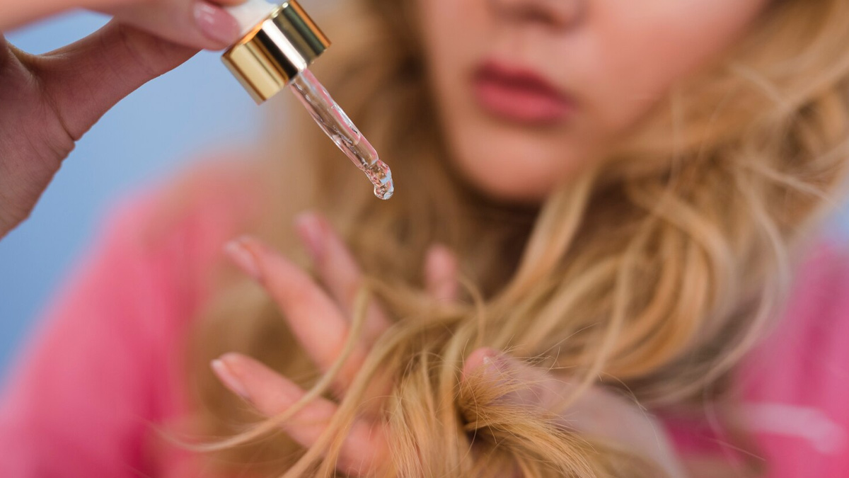 when to apply serum on hair wet or dry in hindi 1