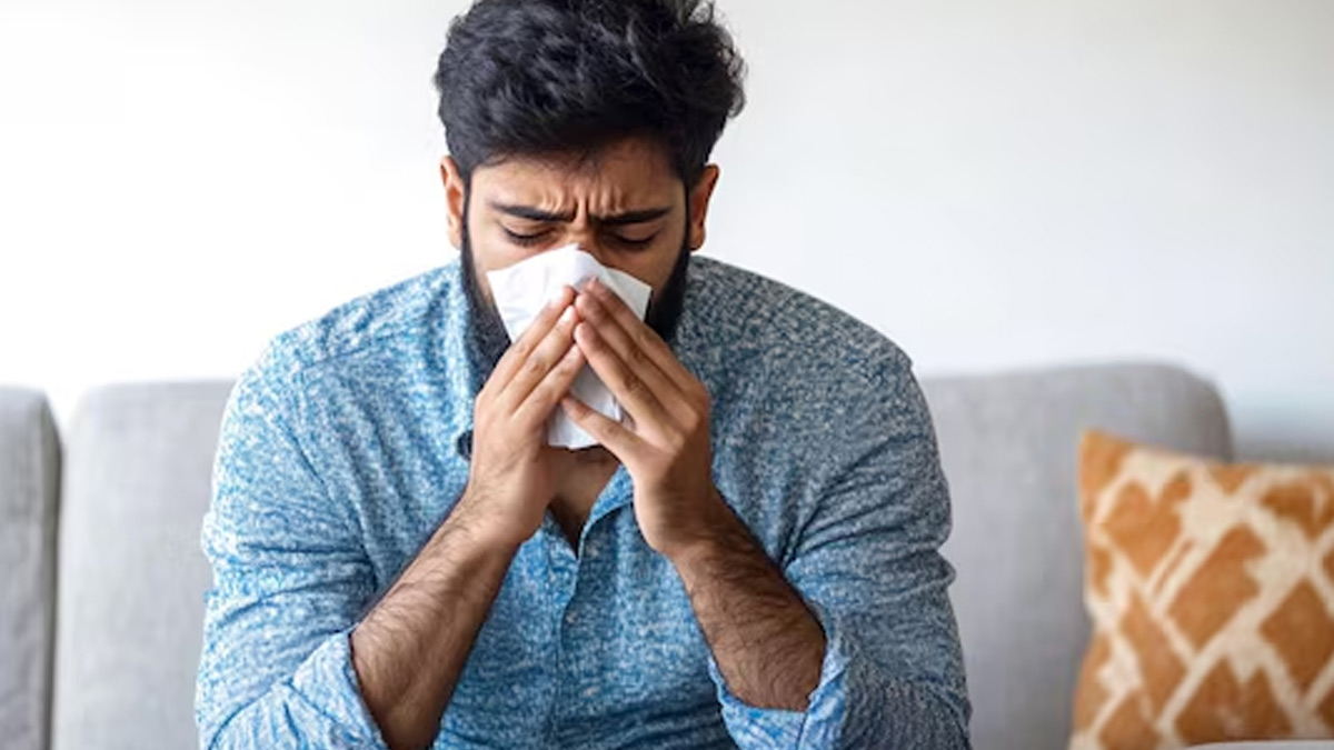 Can constant sneezing cause headache