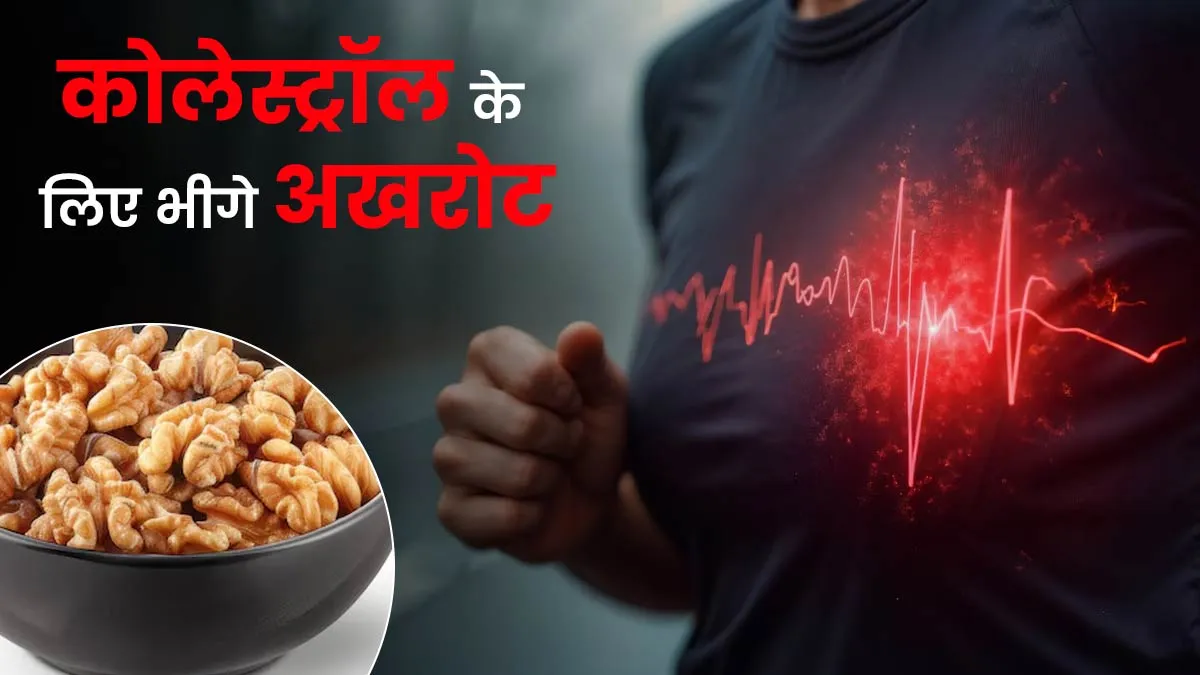 क्या रोजाना भीगे अखरोट खाने से कोलेस्ट्रॉल कम होता है? जानें डाइटिशियन की राय
