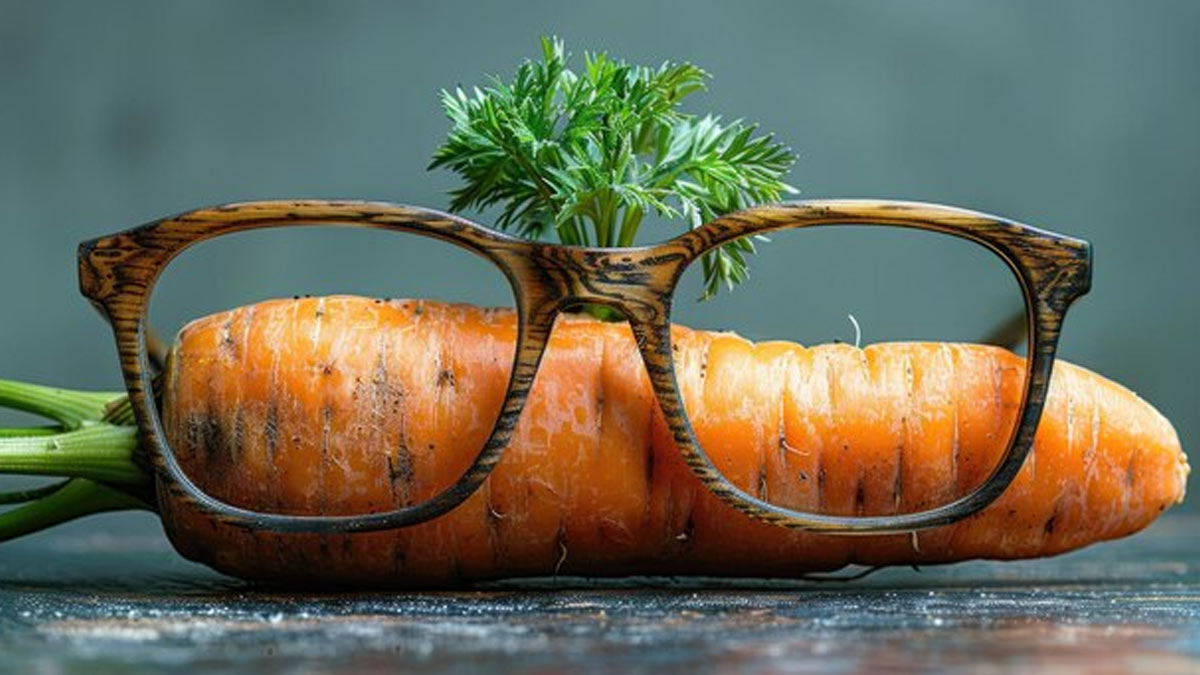 do carrots improve eyesight naturally