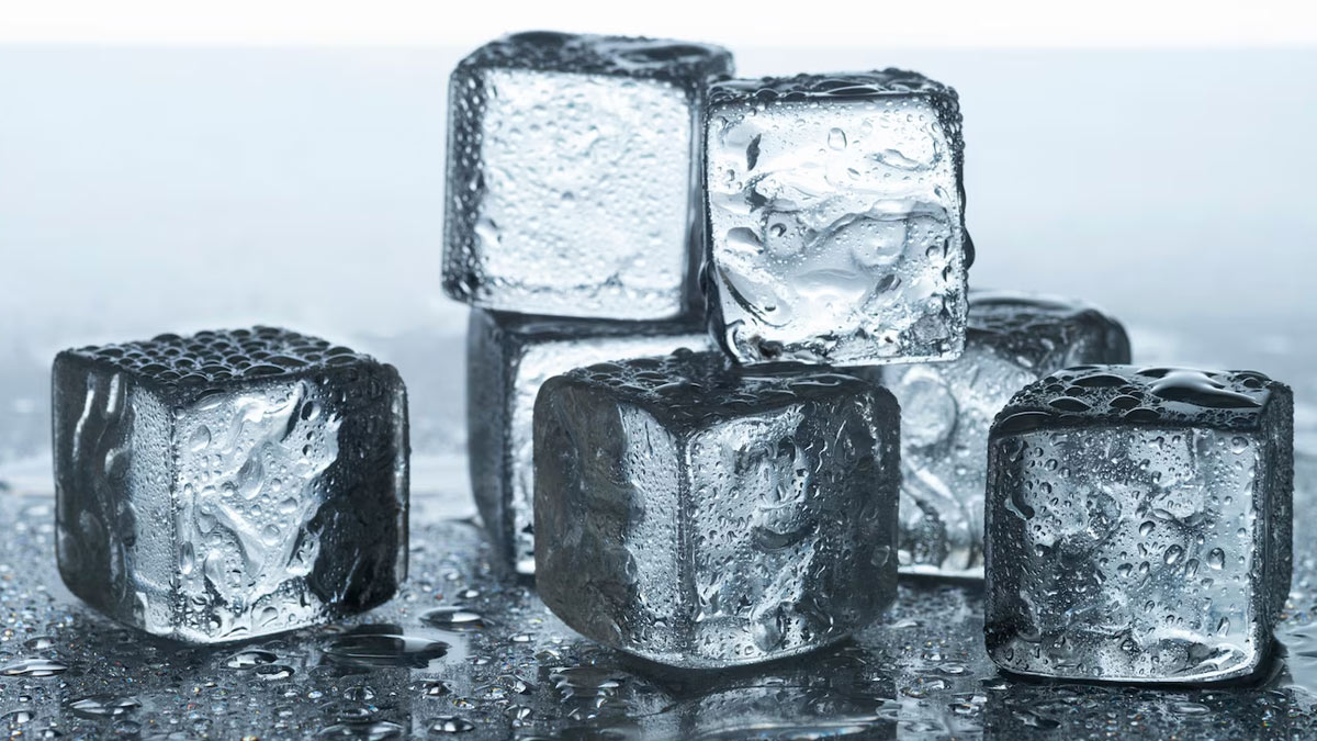 is chewing ice cubes harmful for teeth