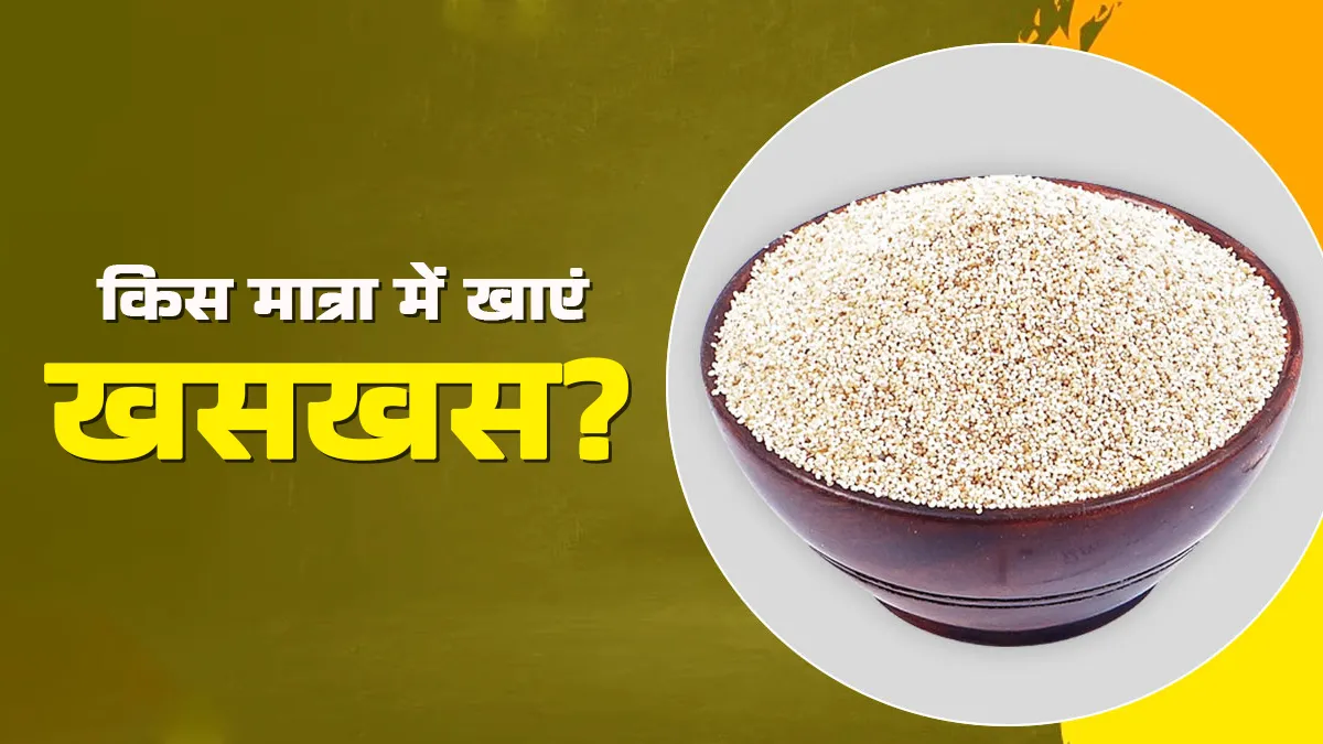 1 दिन में कितना खसखस खाना चाहिए? एक्सपर्ट से जान लें इसकी सही मात्रा