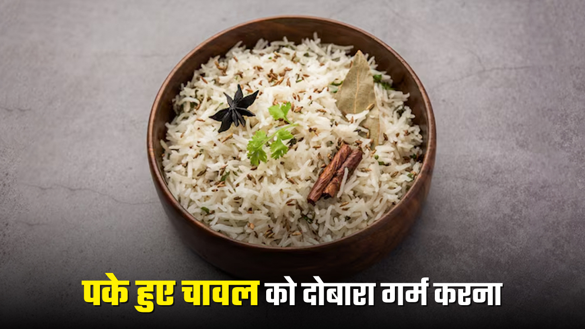 पके हुए चावल को दोबारा करते हैं गर्म, तो पहले जान लें एक्सपर्ट की सलाह