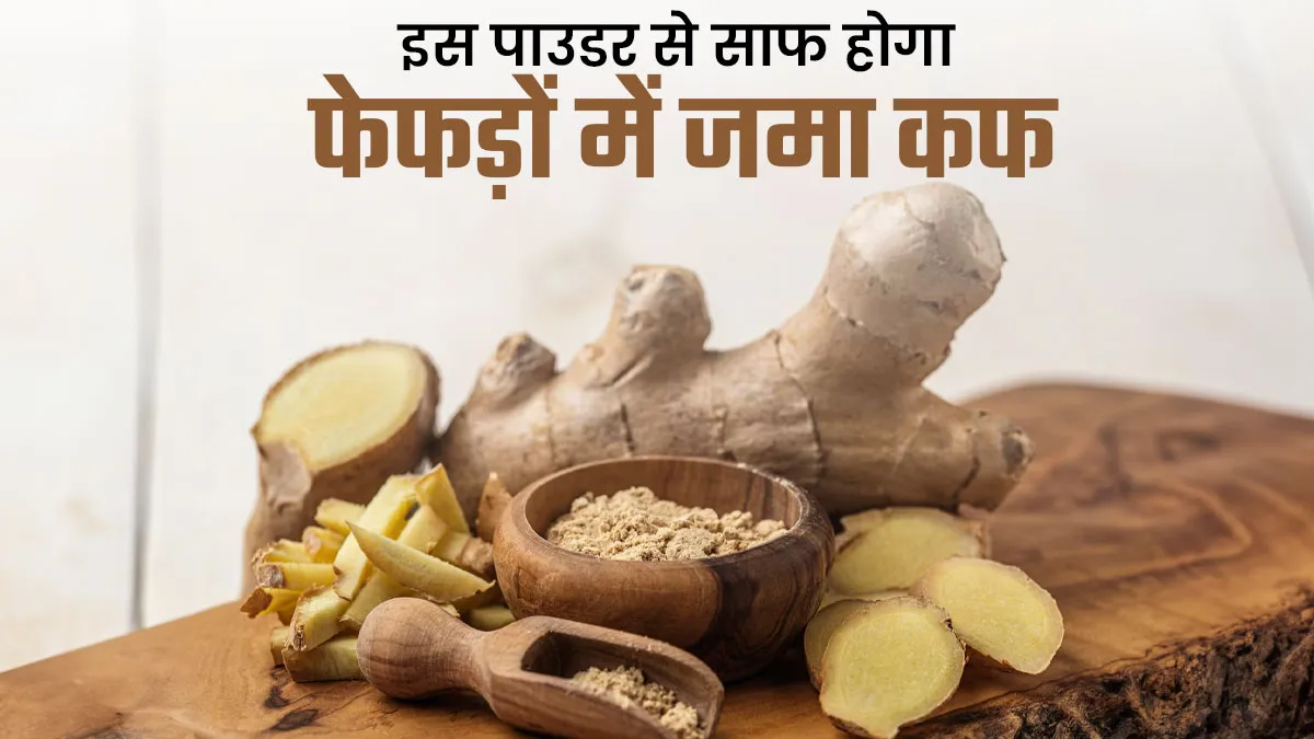 फेफड़ों में जम गई है कफ और हो रही है कंजेशन? इस प्रकार से करें सौंठ का इस्तेमाल