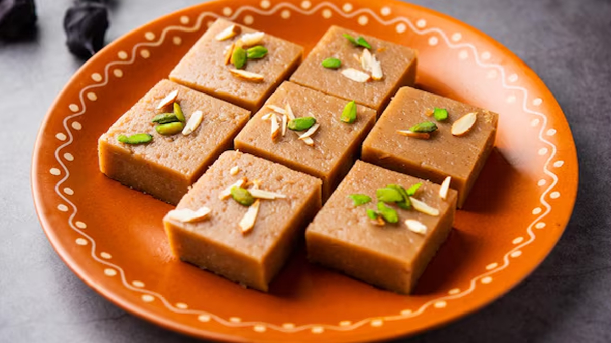 singhara-aata-barfi