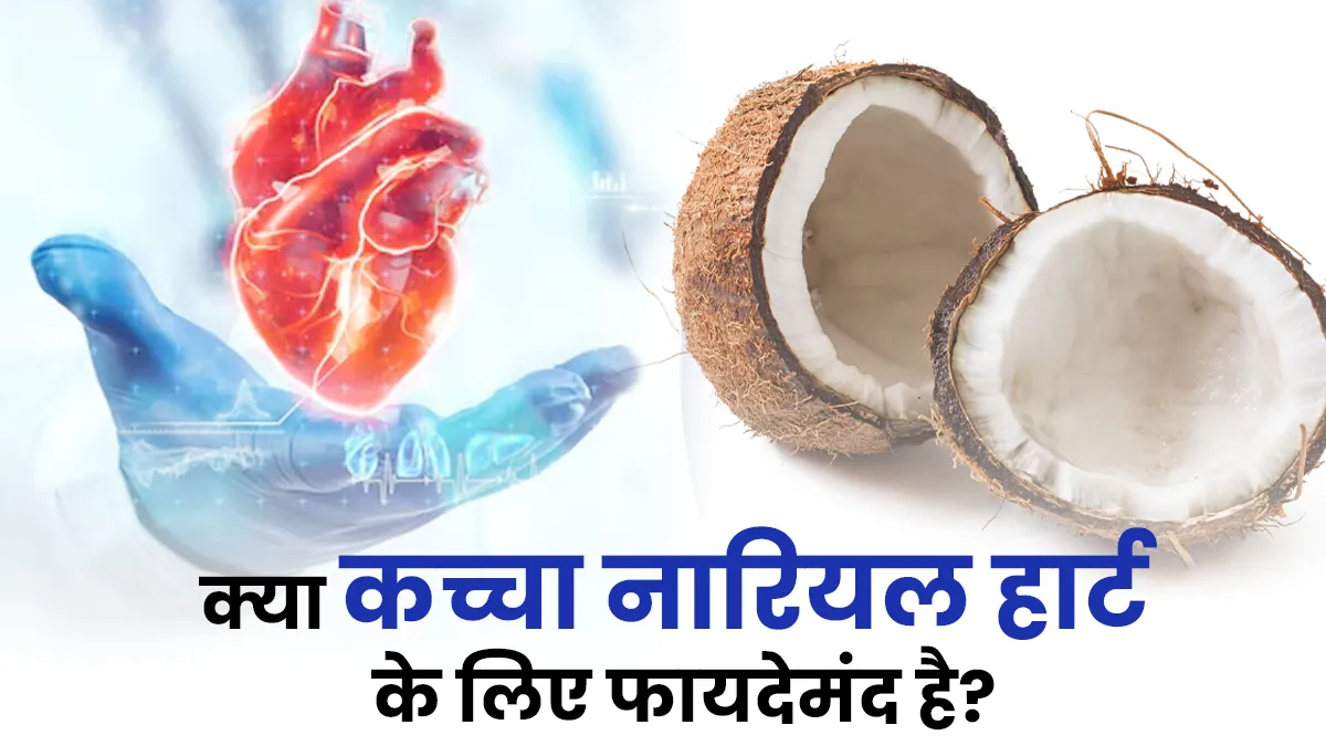 क्या कच्चा नारियल खाना हार्ट के लिए फायदेमंद है? एक्सपर्ट से जानें