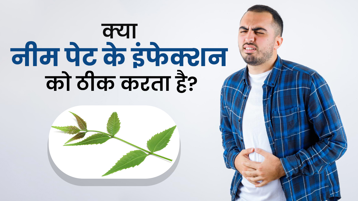 क्या नीम पेट के संक्रमण को ठीक कर सकता है? आयुर्वेदिक डॉक्टर से जानें