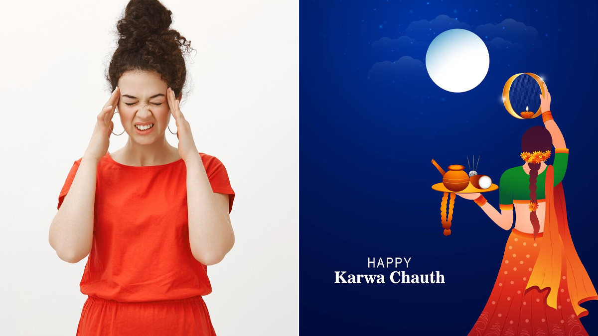 Karwa Chauth में गैस्ट्रिक हेडक से कैसे बचें? डॉक्टर से जानें व्रत में सिर दर्द हो तो क्या करें