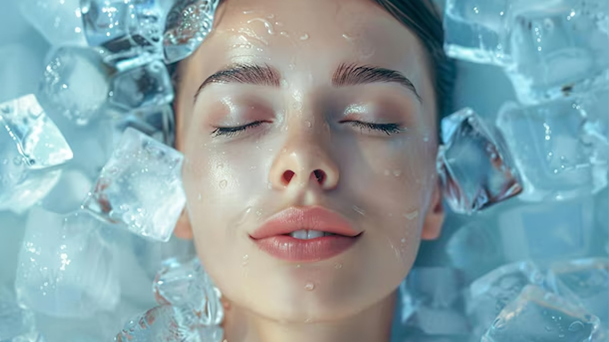 is ice cubes safe for skin