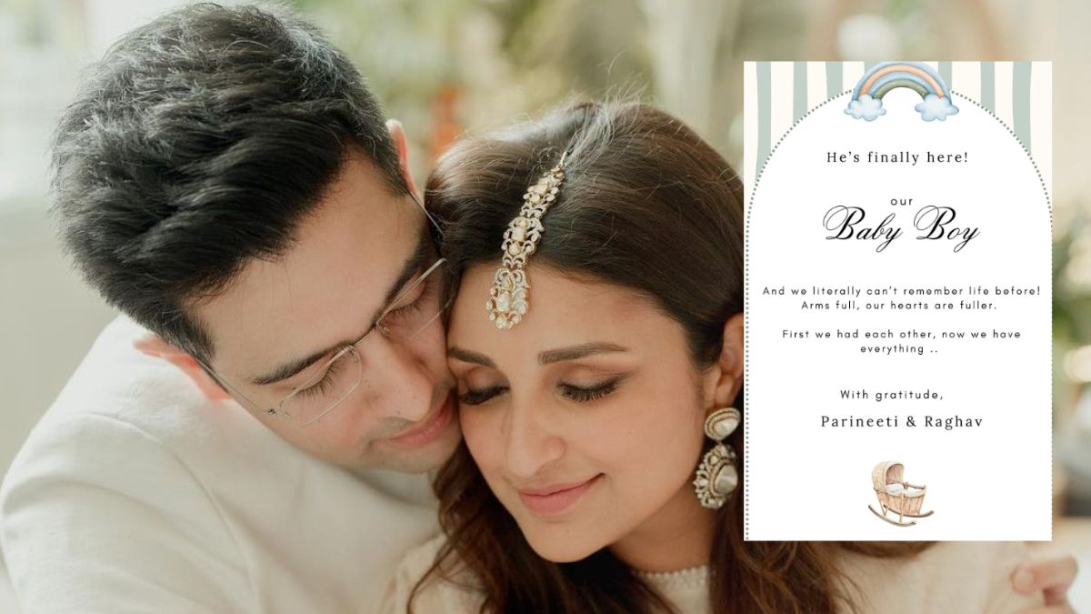 परिणीति चोपड़ा और राघव चड्ढा के घर गूंजी किलकारी, बेटे के जन्म के साथ फैंस ने दी न्यू पेरेंट्स को बधाई
