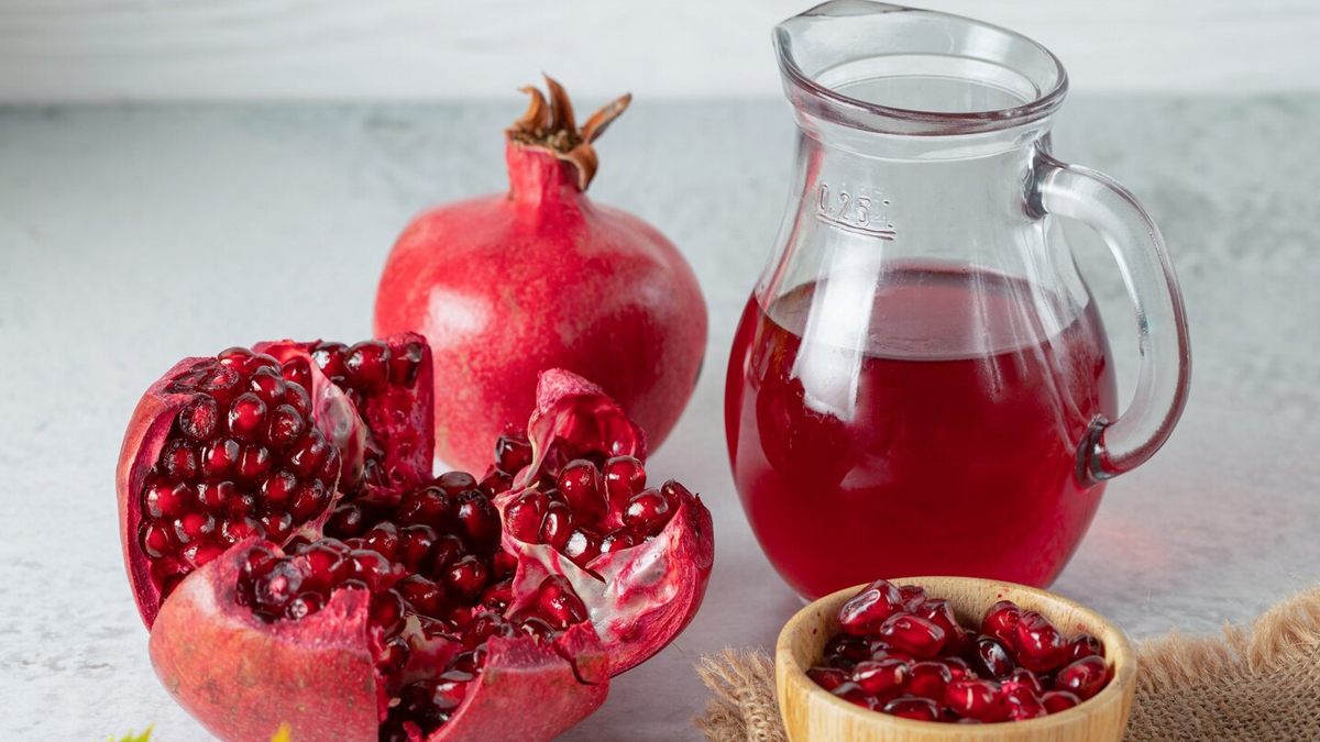 is pomegranate juice cold