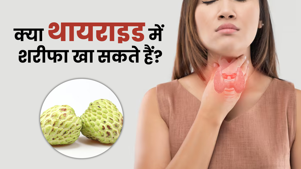 क्या थायराइड की समस्या में शरीफा खा सकते हैं? एक्सपर्ट से जानें