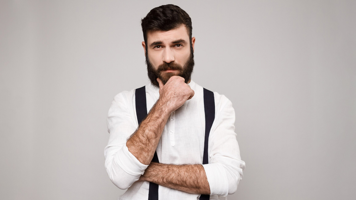 beard growth linked to mens hormonal health