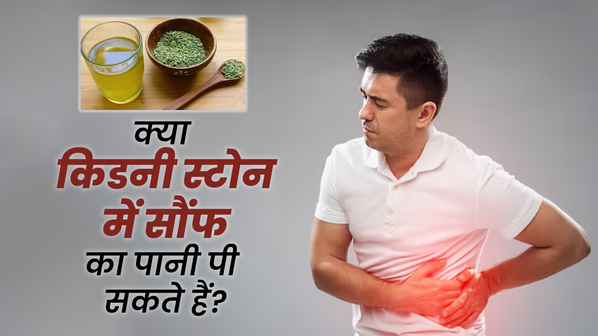 क्या किडनी स्टोन में सौंफ का पानी पी सकते हैं? एक्सपर्ट से जानें