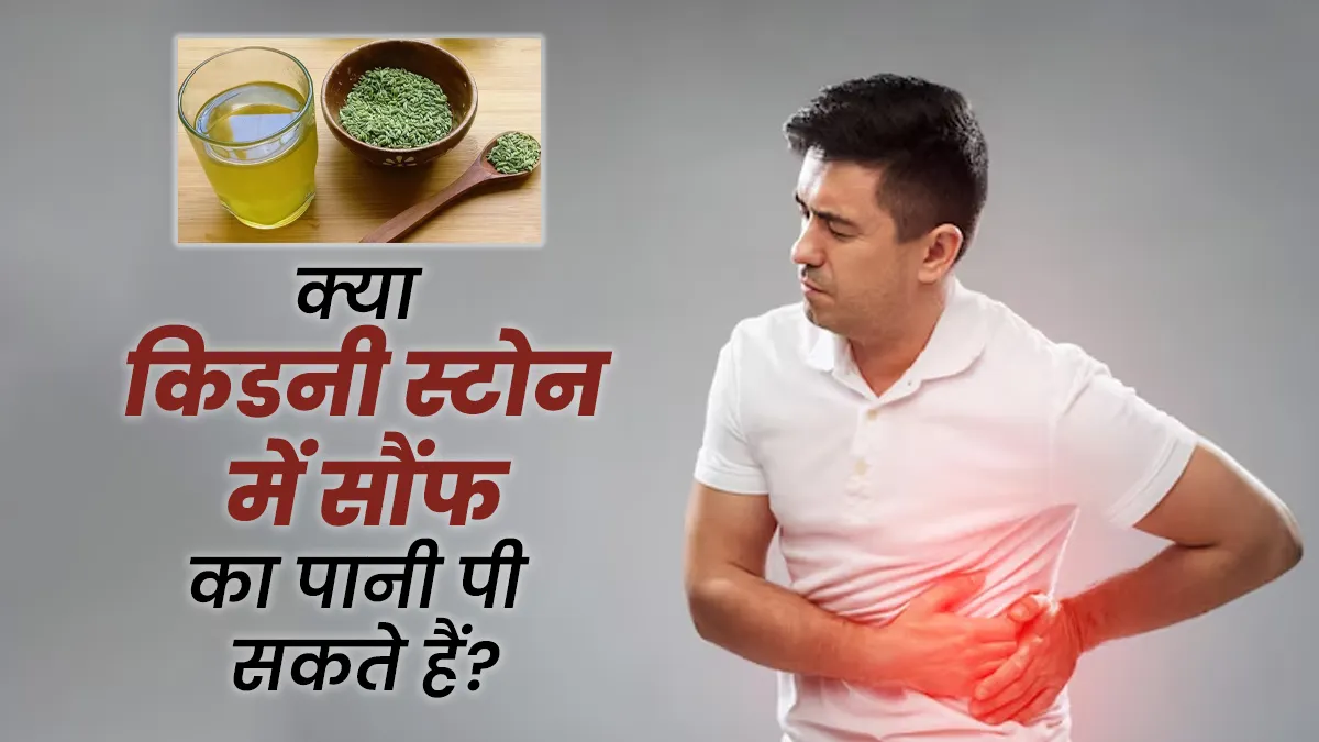 क्या किडनी स्टोन में सौंफ का पानी पी सकते हैं? एक्सपर्ट से जानें