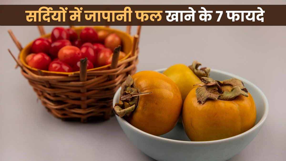 Persimmon Fruit: सर्दियों में जापानी फल खाने के 7 फायदे बताएं आयुर्वेदाचार्य ने