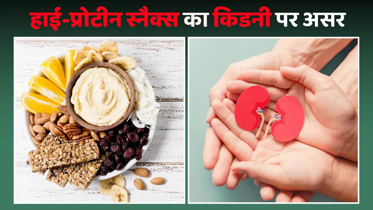 क्या हाई-प्रोटीन स्नैक्स किडनी के लिए सुरक्षित हैं? जानें क्या कहते हैं डॉक्टर