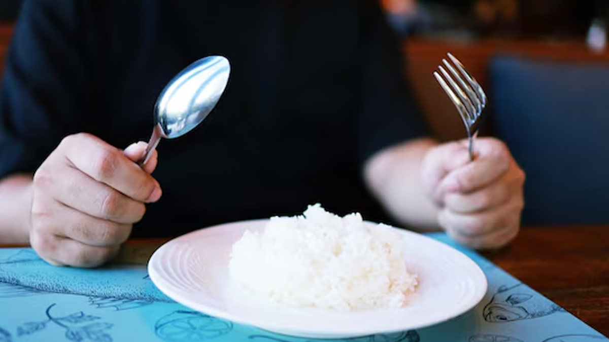 is eating rice at night unhealthy