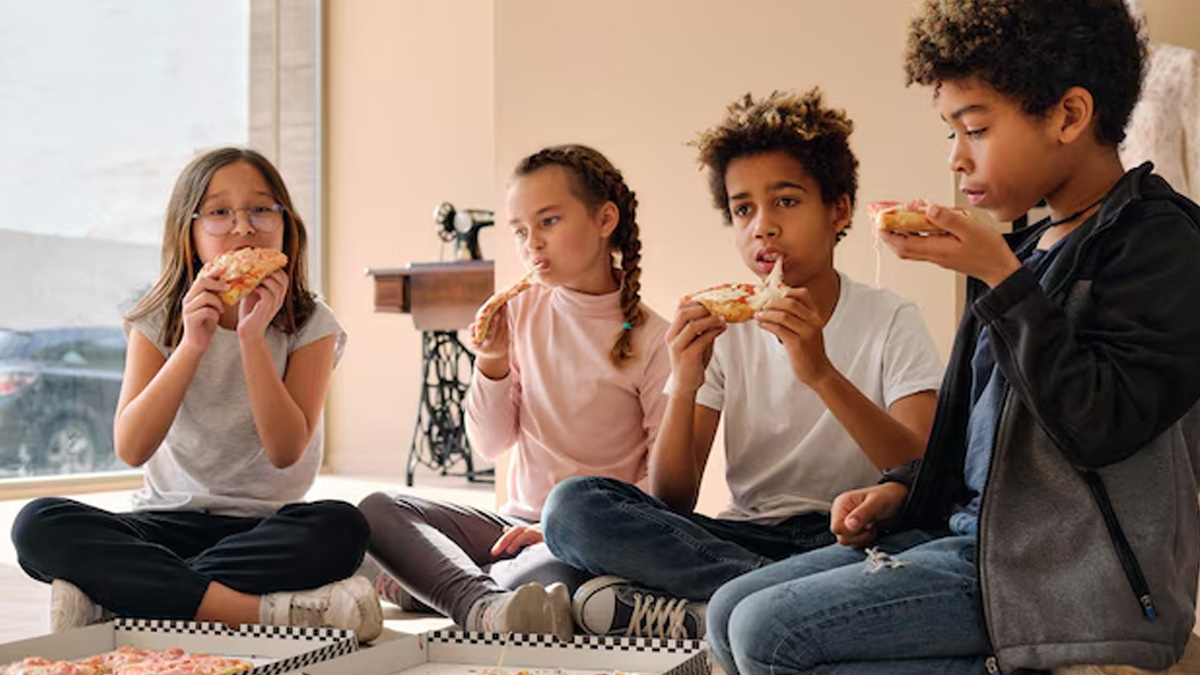 Does junk food cause early puberty