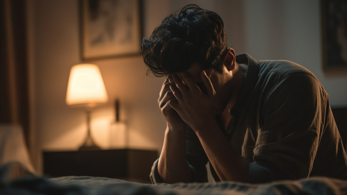 Why do people tend to get sad at night