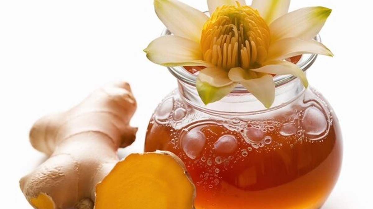 Ginger Honey Water For Cough