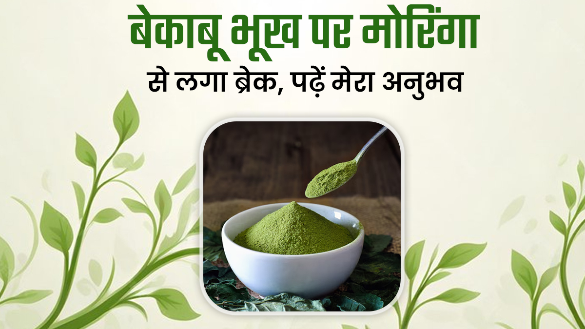 सर्दियों में मेरी मनमानी भूख पर मोर‍िंगा ने कैसे लगाया ब्रेक? पढ़ें मेरा अनुभव और डॉक्टर गाइडेंस