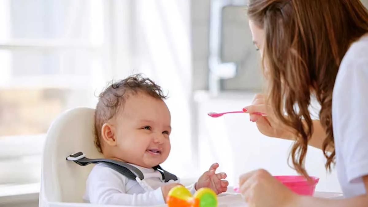 first time food to infants
