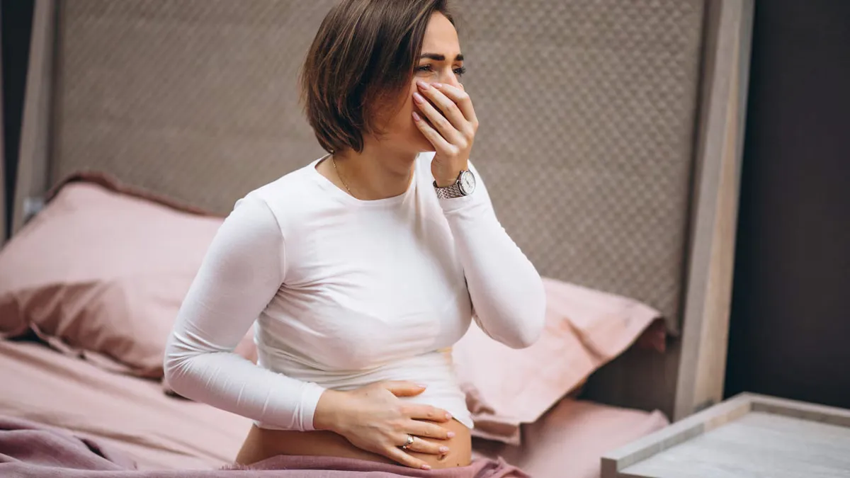 does gastric issue during pregnancy affect babies 1