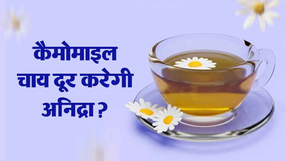 क्या नींद न आने की समस्या में कैमोमाइल चाय वाकई फायदेमंद है? न्यूट्रीशनिस्ट से जानें